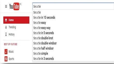 YouTube Keyword Search